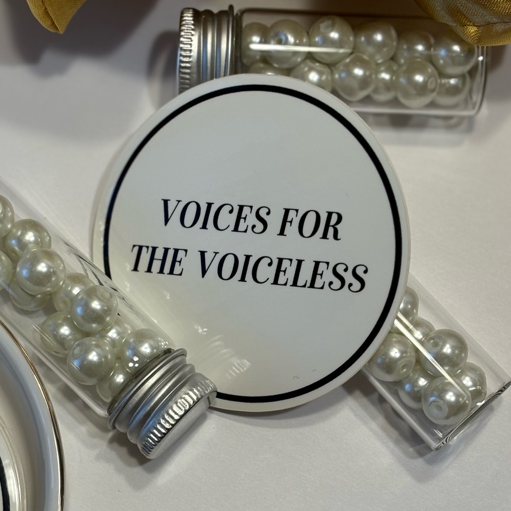 Voices For The Voiceless Sticker - Picture 2 of 3